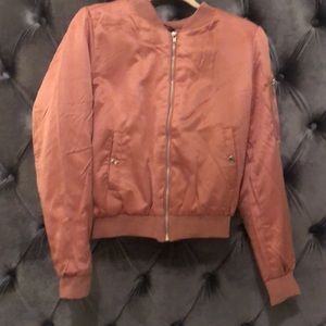 Dusty Pink Silky Jacket